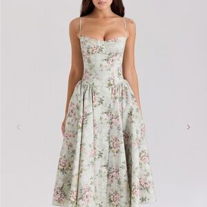 House of CB Floral Samaria Midi Dress
